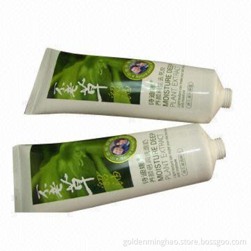 Plastic packaging tube for facial cleansing milk, capacity of 120g, OEM orders are welcome